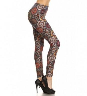 Printed Leggings Curiously Creative LM017 PLUS