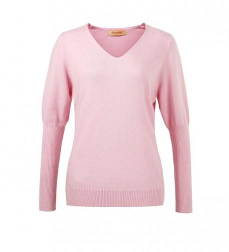 Panreddy Cashmere Batwing Pullover Sweater