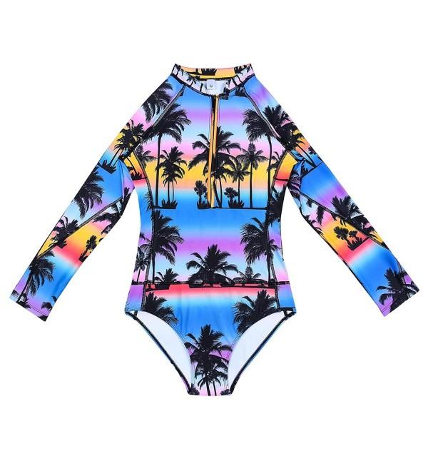 JABERAI Tropical Printing Swimsuit Bathing