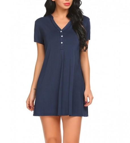 Ekouaer Nightshirt Womens Comfort Nightgown