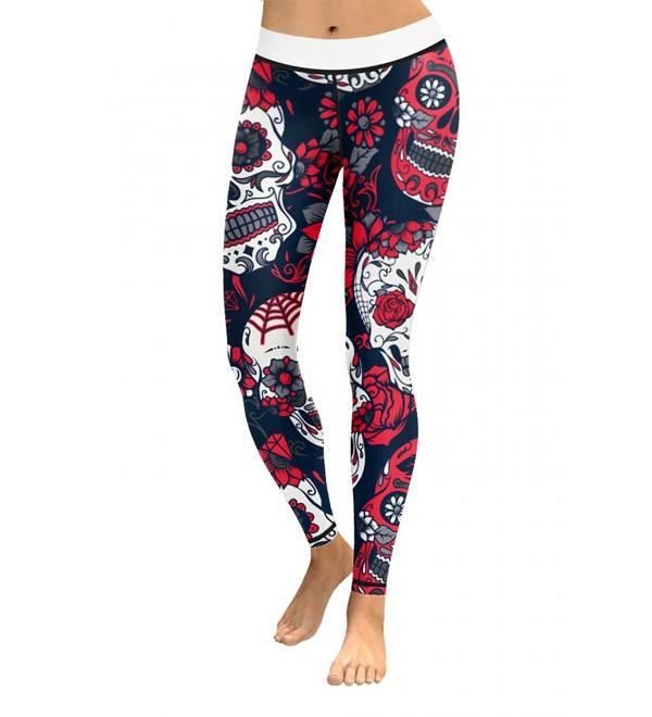 COCOLEGGINGS Stretch Footless Leggings Halloween