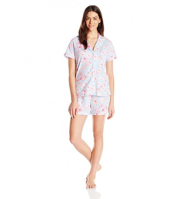 Carole Hochman Womens Boxer Pajama