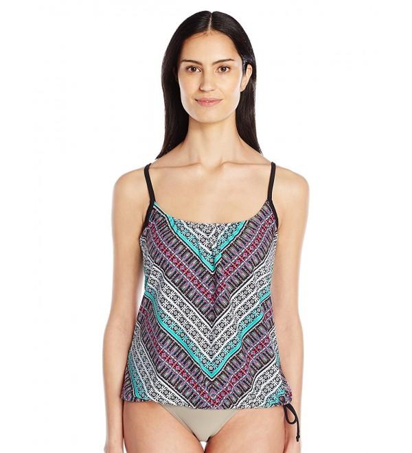 Ocean Avenue Womens Chevron Tankini