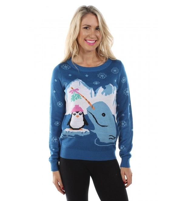 Tipsy Elves Narwhal Christmas Sweater