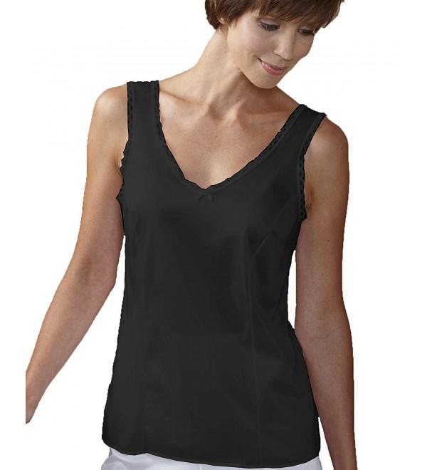 Velrose Comfort Strap Camisole Black