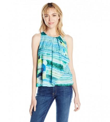 Desigual Womens Rosaura Sleeveless Blouse