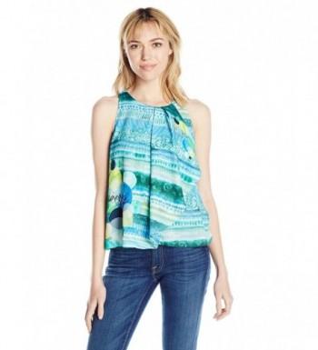 Desigual Womens Rosaura Sleeveless Blouse