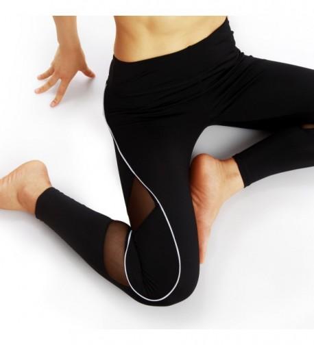 CARXIU Yoga Pants for Women Capris with Pockets Regular Straight Leg Tummy Control Workout Jogging Pants