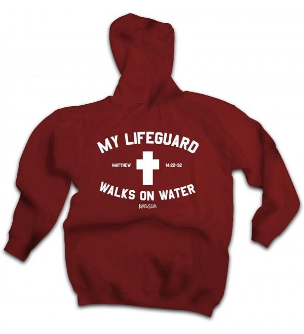 Lifeguard Hooded Sweat Garnet Christian