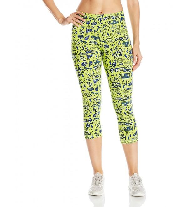 Zumba Womens Swagperfect Leggings X Small