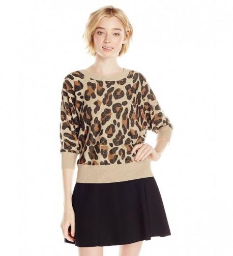 XOXO Juniors Leopard Pullover Sweater
