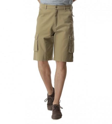 MIERSPORTS Cargo Shorts Pockets Knee Length