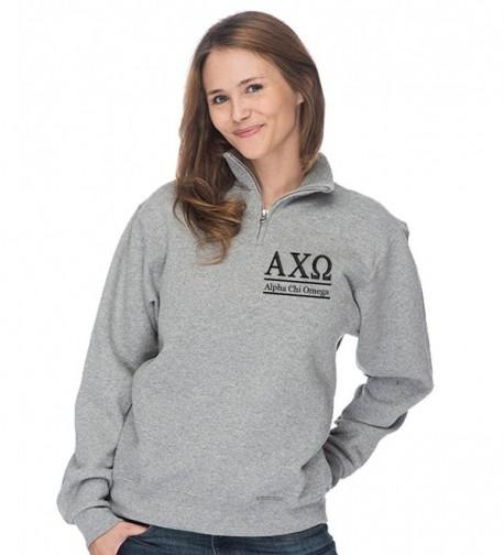 Alpha Omega Quarter Pullover Sweatshirt
