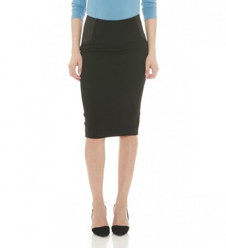 Esteez Ponte Pencil Skirt Charlotte