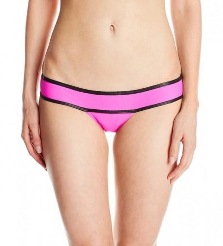 PilyQ Womens Banded Bikini Bottom