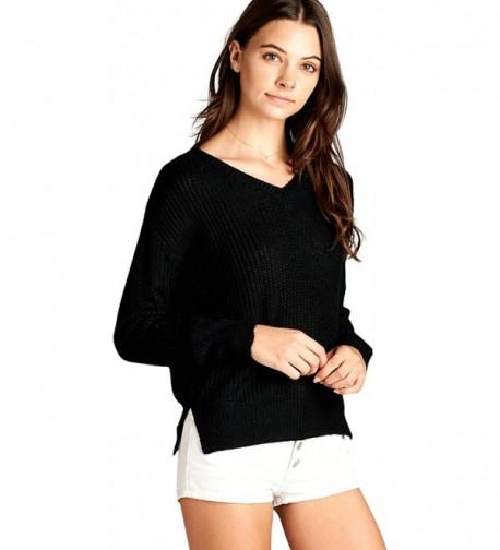 ToBeInStyle Womens Sleeve Ribbed Sweater