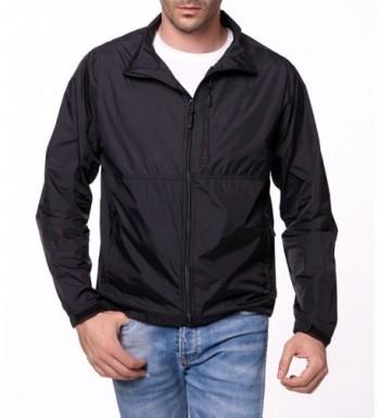 Trailside Supply Co. Men's Standard Water-Resistant Nylon Windbreaker ...