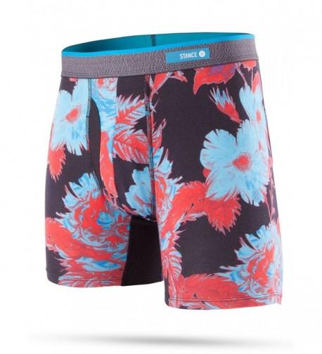 Stance Flower Underwear Small Black