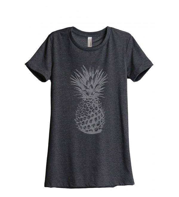 Pineapple Fashion Relaxed T Shirt Charcoal