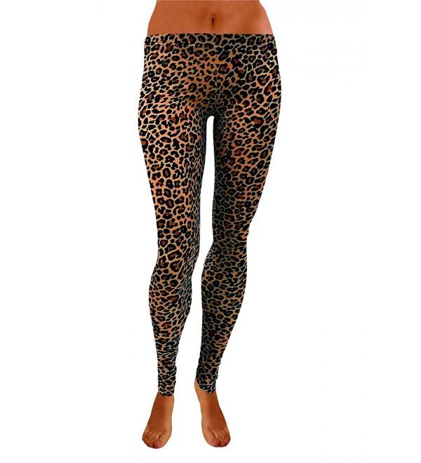 Women's Full Length Digital Printed Yoga Workout Leggings Skinny ...