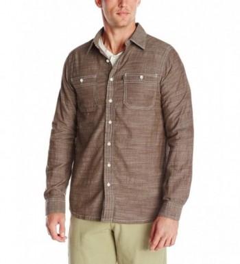 KAVU Charlestown Sleeve Shirt Chocolate