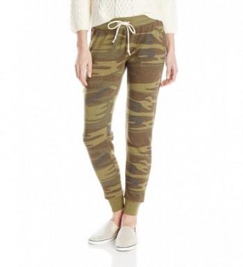 Alternative Womens Printed Fleece Jogger