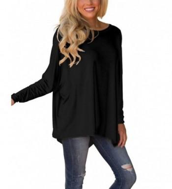 XUERRY Batwing Sleeve Pullover Blouses