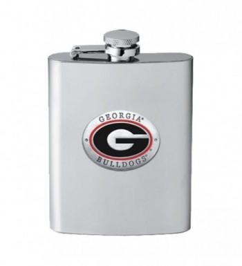 Heritage Pewter Georgia Bulldogs Flask