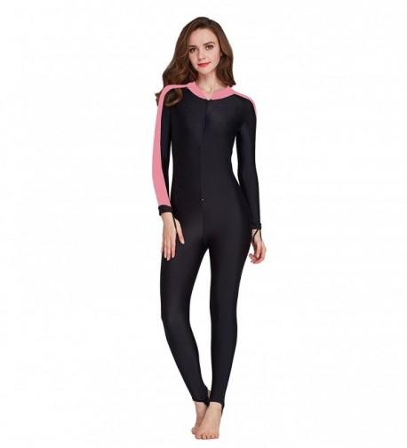 Womens Sleeve Swimsuit Surfing Protection