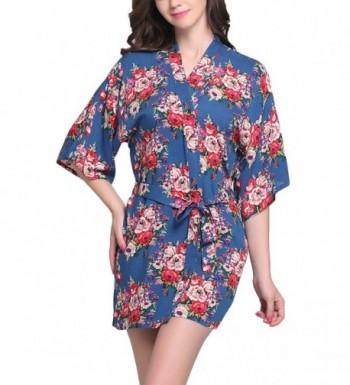 FLYCHEN Womens Floral Sleepwear Wedding