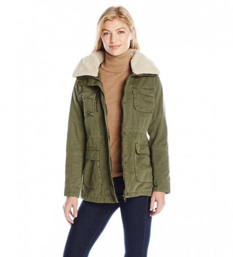 Steve Madden Womens Utility Jacket