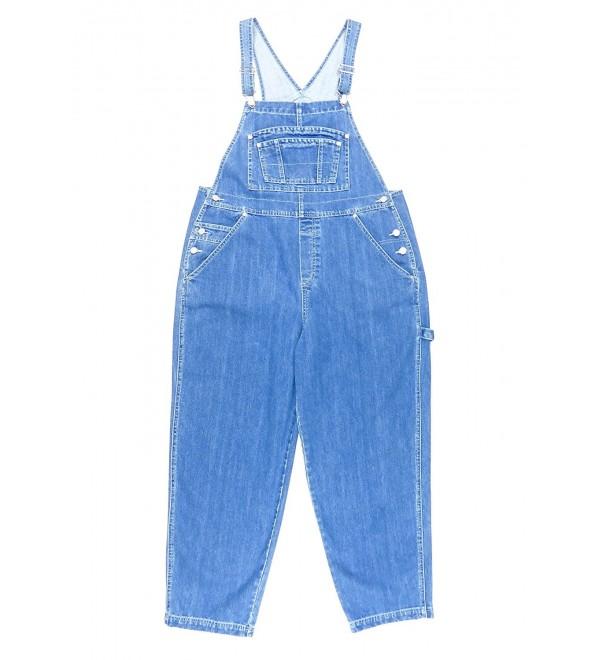 BoundOveralls Plus Womens Denim Overalls