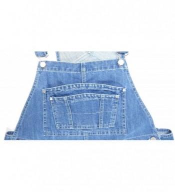 Plus Size Women's Denim Bib Overalls 16-26 - Medium Stonewash - C518DERUAT5