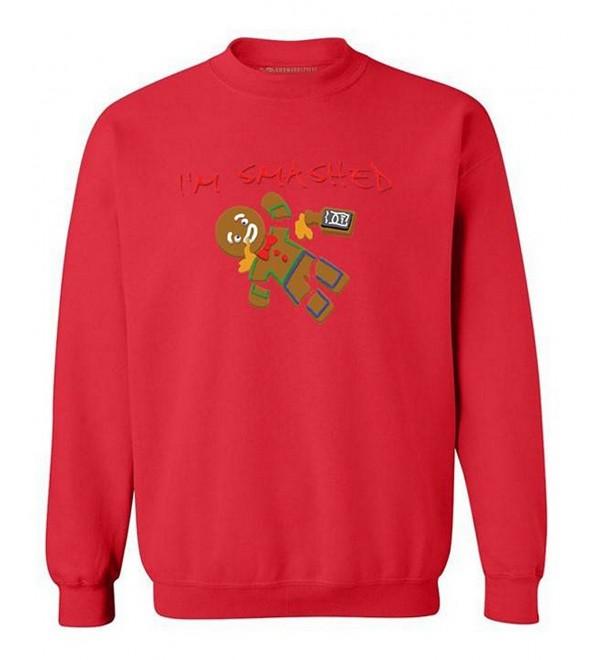 Awkwardstyles Smashed Christmas Gingerbread Sweatshirt