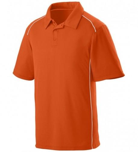 MEN'S WINNING STREAK SPORT SHIRT - Orange/White - CZ11JVK9LZH