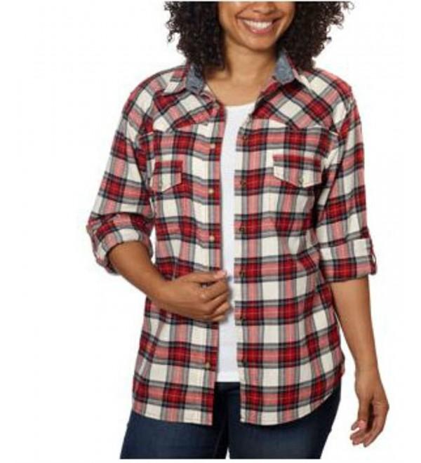 jachs girlfriend plaid shirt