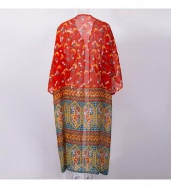 Womens African Sleeves Chiffon Cardigans