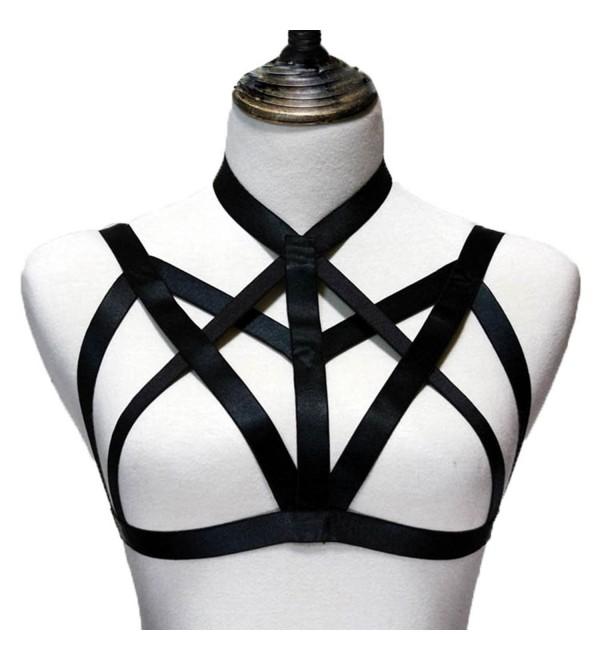 Jelinda Womens Cupless Harness Strappy Jelinda Womens Cupless Harness Strappy