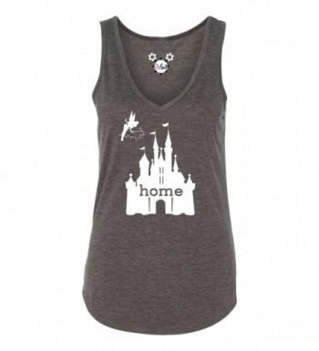 DisGear Womens Disney V Neck Heather