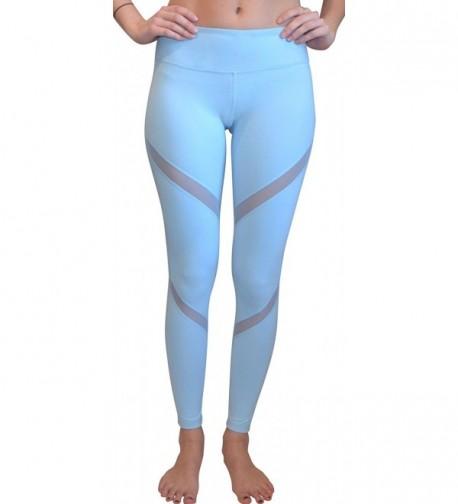 light blue yoga pants