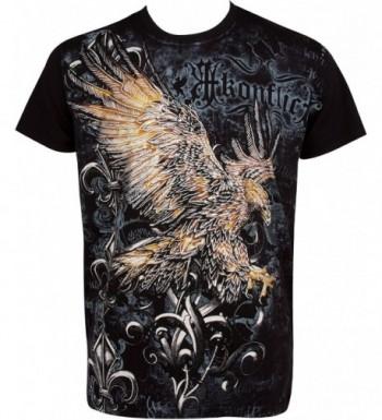 Sakkas Clutching Metallic Embossed T Shirt