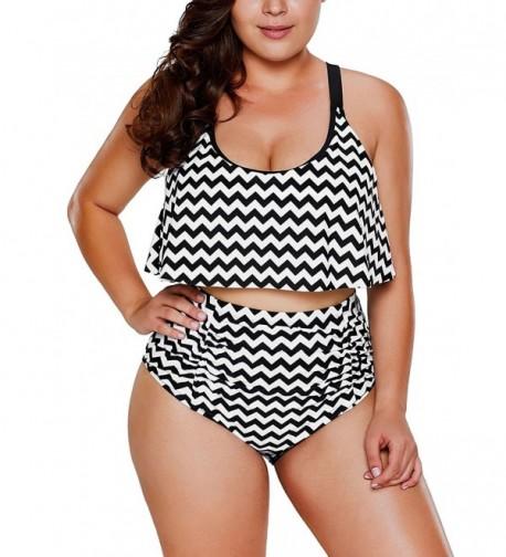 EVALESS Tankini Swimsuit Bathing X Large