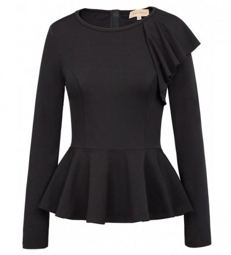 Kate Kasin Stylish Peplum Clubwear