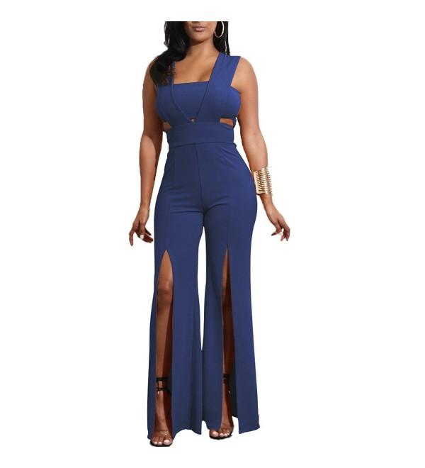 Wancy Sleeveless Jumpsuits Rompers Clubwear