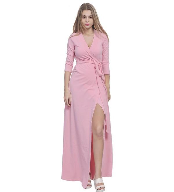 Womens Wrap Dress Long Sleeve Factory ...