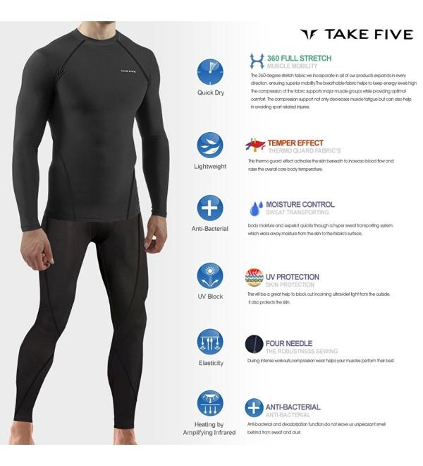 New Men Winter Warm Thermal Skin Tights Compression Base Under Layer ...