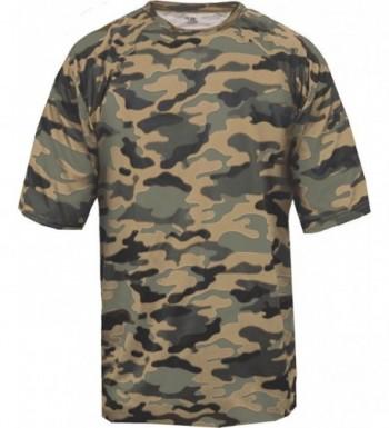 4181 Badger Adult Camo Tee