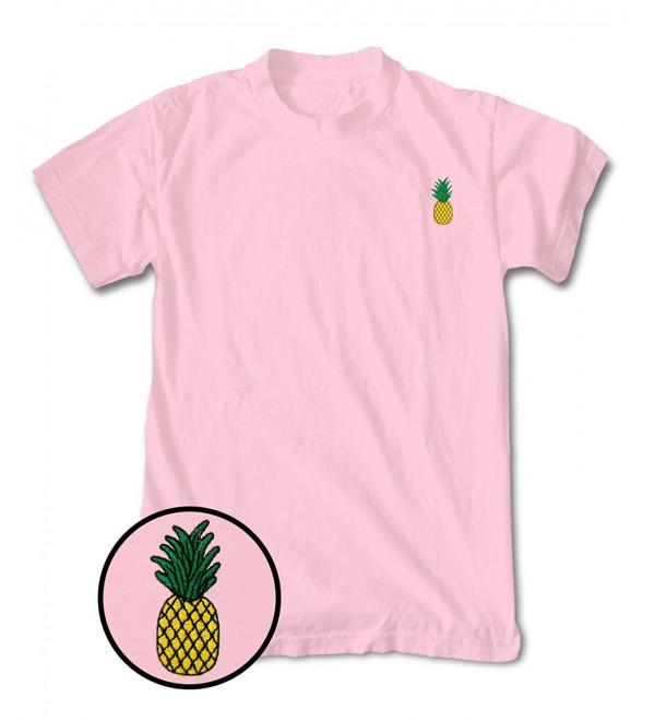 Riot Society Pineapple Embroidered T Shirt