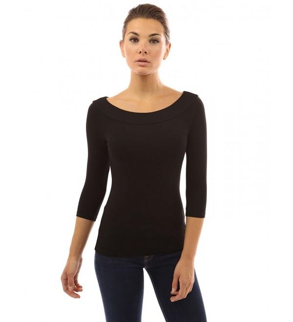 PattyBoutik Womens Raglan Sleeve Blouse