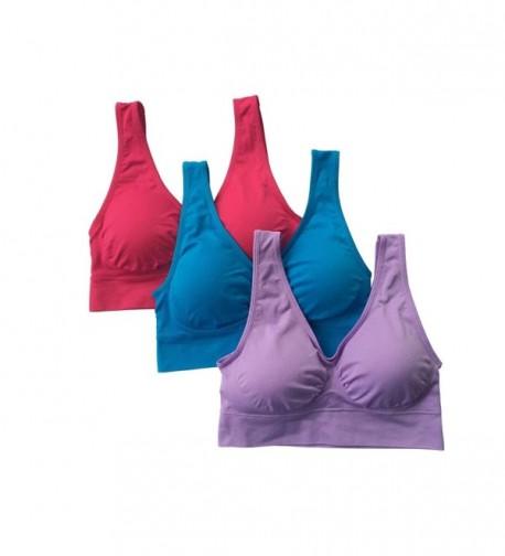 Prettywell Womens Seamless Wireless Removable